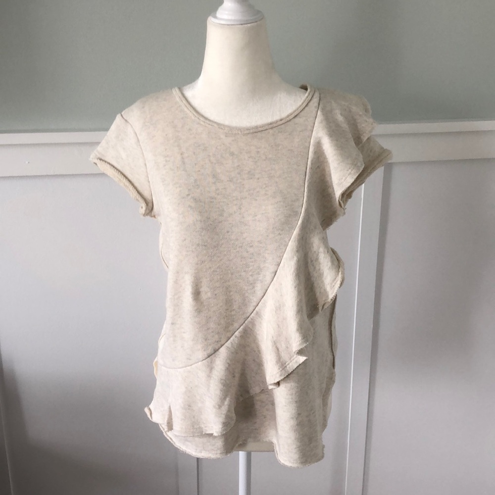 Anthropology- Drew short-sleeve super-soft top